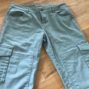 Prank knee length Bermuda shorts.